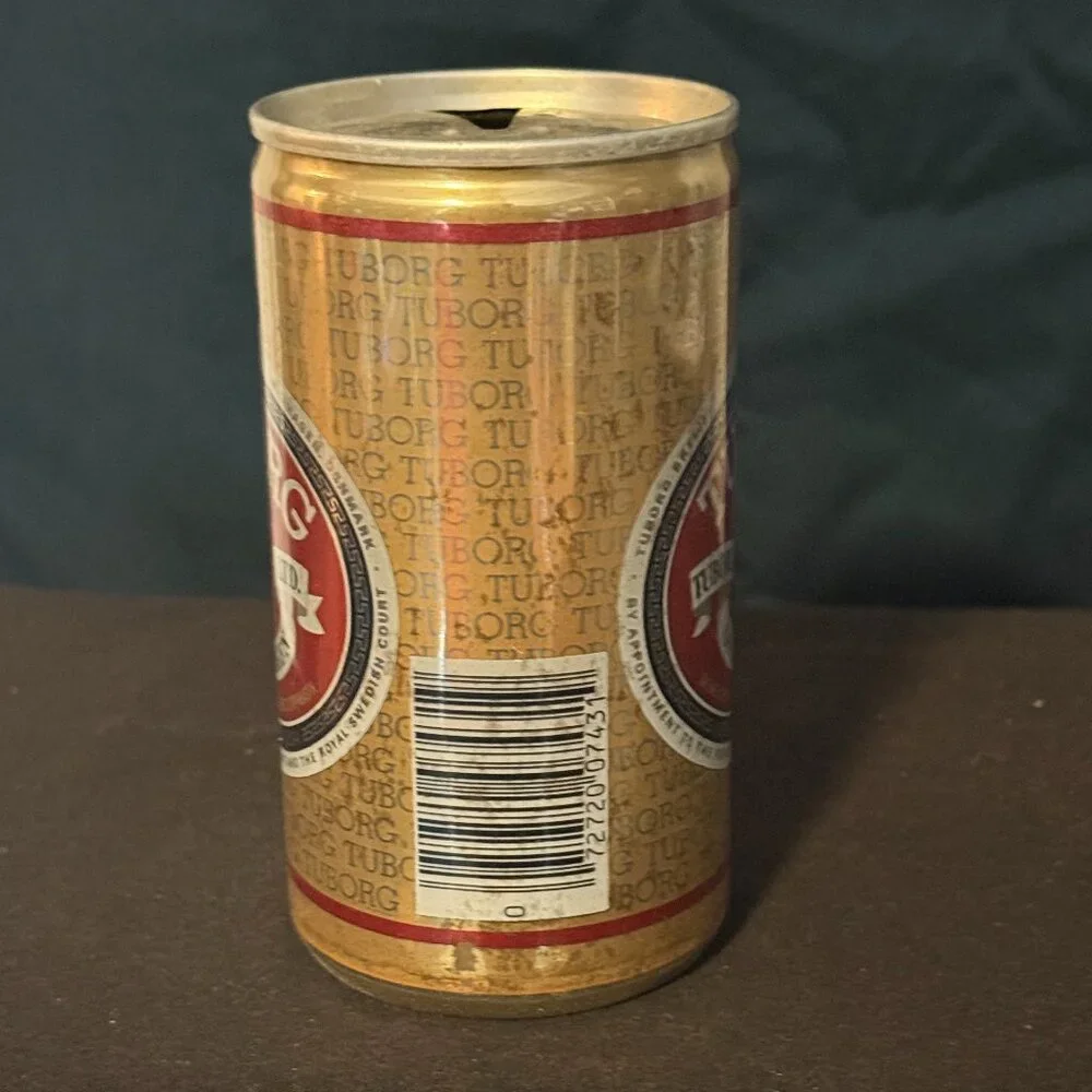Tuborg vintage beer can